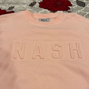 The NASH™ Iconic Crewneck size S/M Pink NWOT